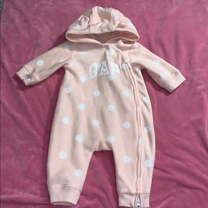 Gap fleece outdoor onesie 3-6 months